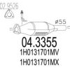 MTS 04.3355 Catalytic Converter